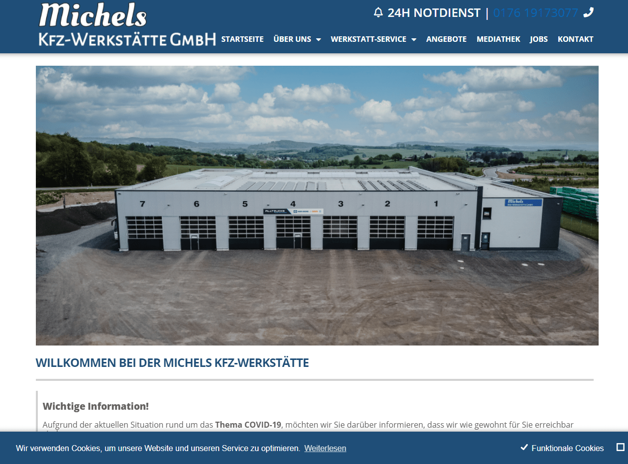 alte homepage